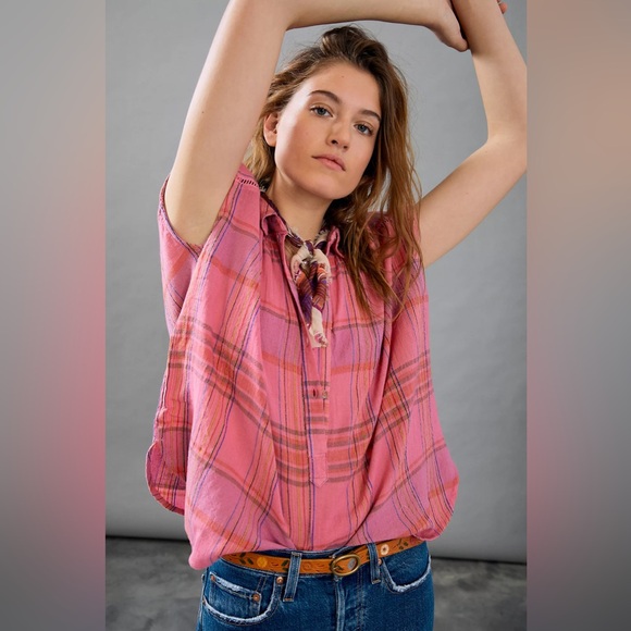 Anthropologie Pilcro The Serena Surf Blouse - Picture 2 of 11